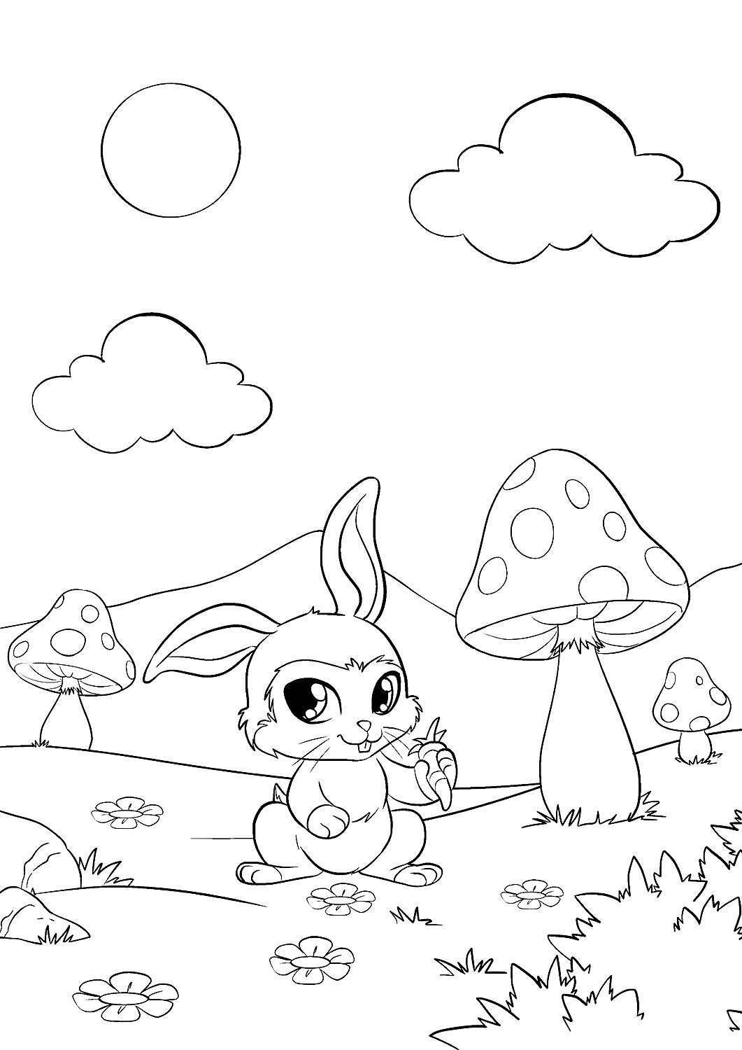 Раскраска пони Фили