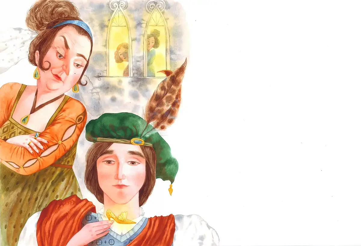 Три орешка для Золушки иллюстрации