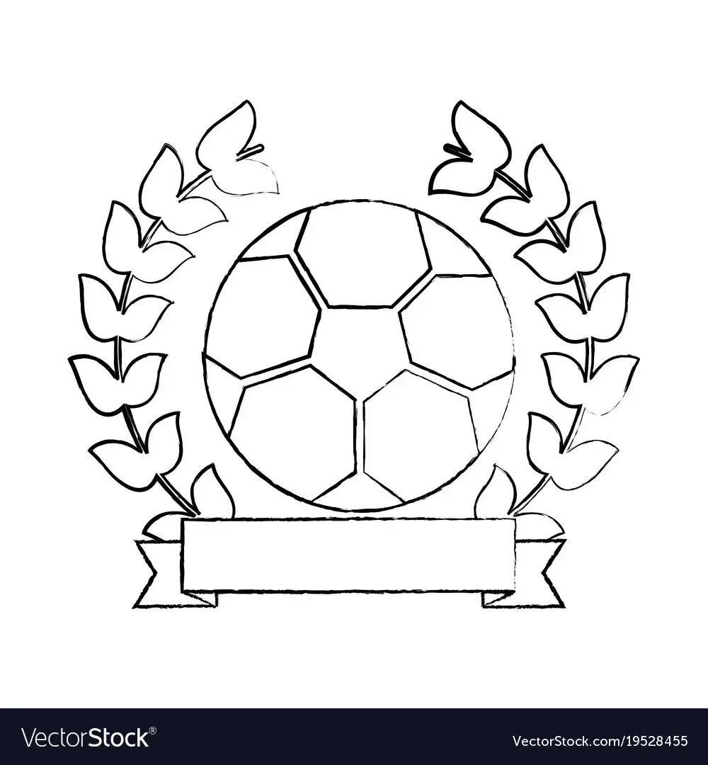 Спортивная эмблема раскраска