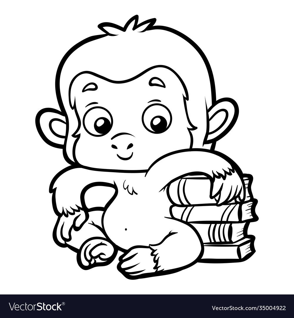 Ma1009, набор для раскрашивания-обезьяна