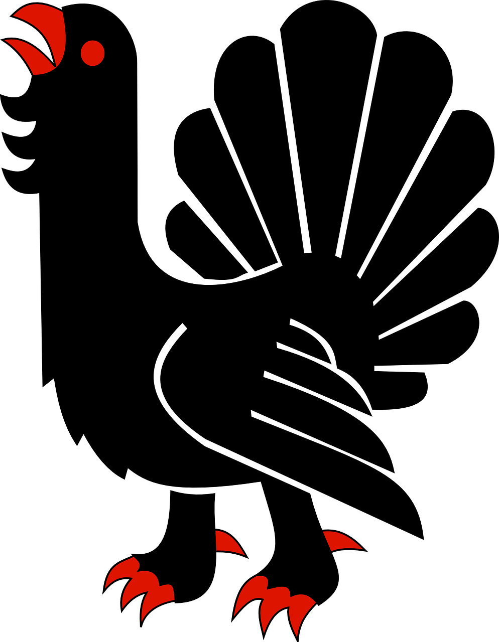 Фазан раскраска для детей