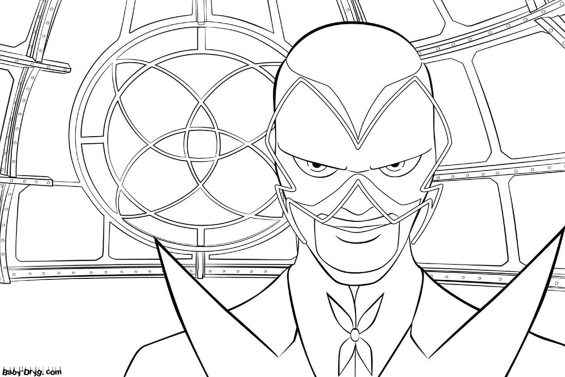 Леди баг для печати для раскрашивания