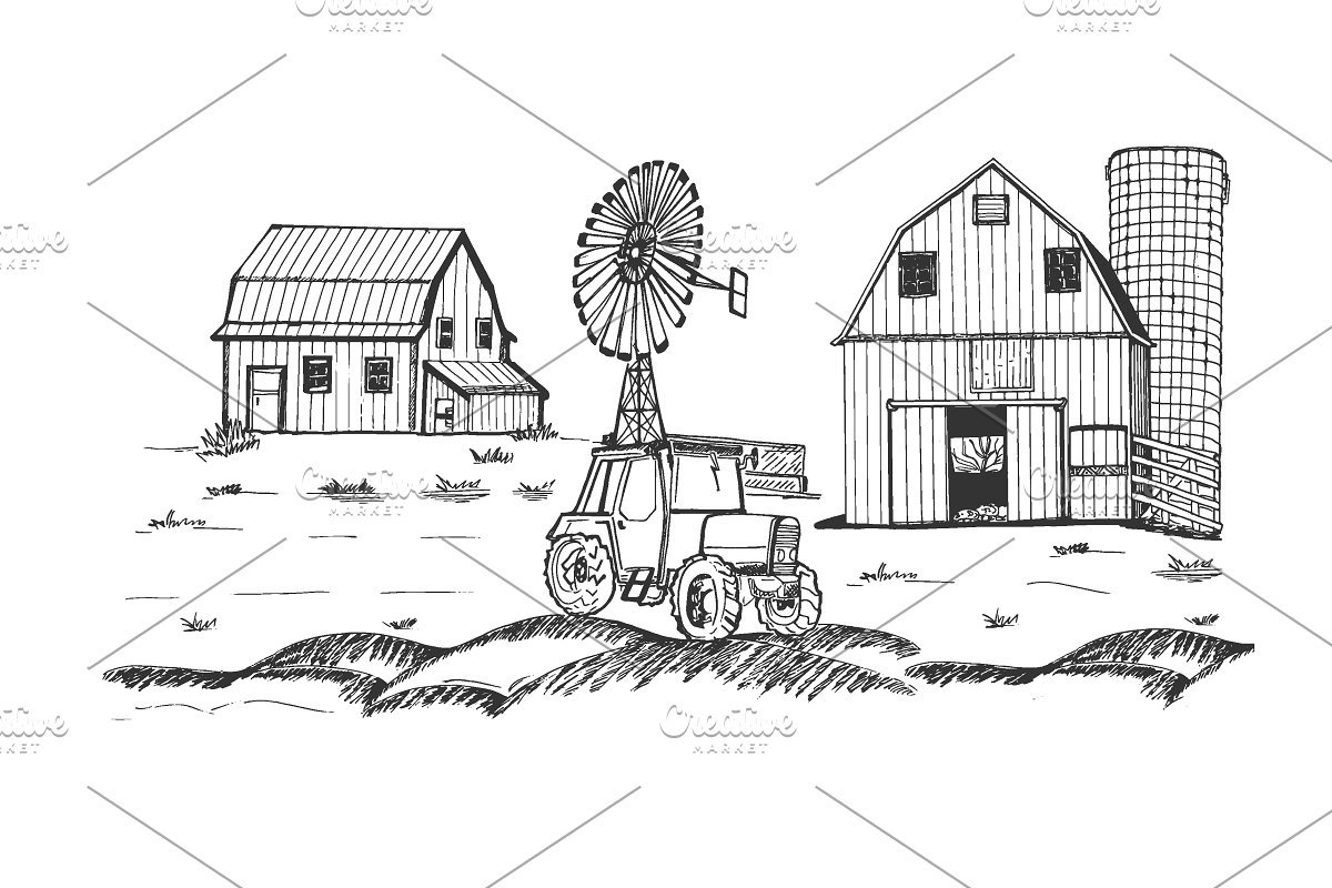 Разукрашку трактор