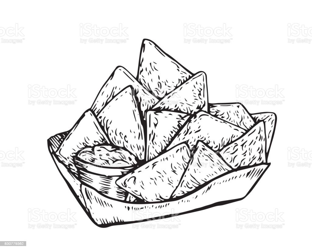 Чипсы вектор