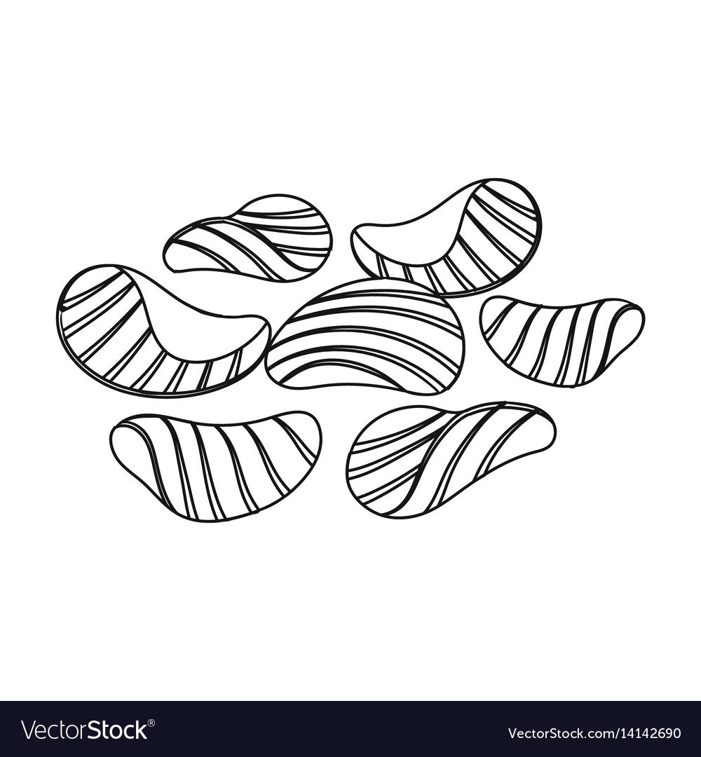 Раскраска чипсы