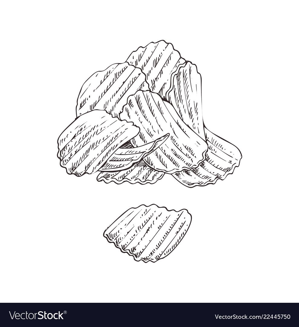 Чипсы скетч