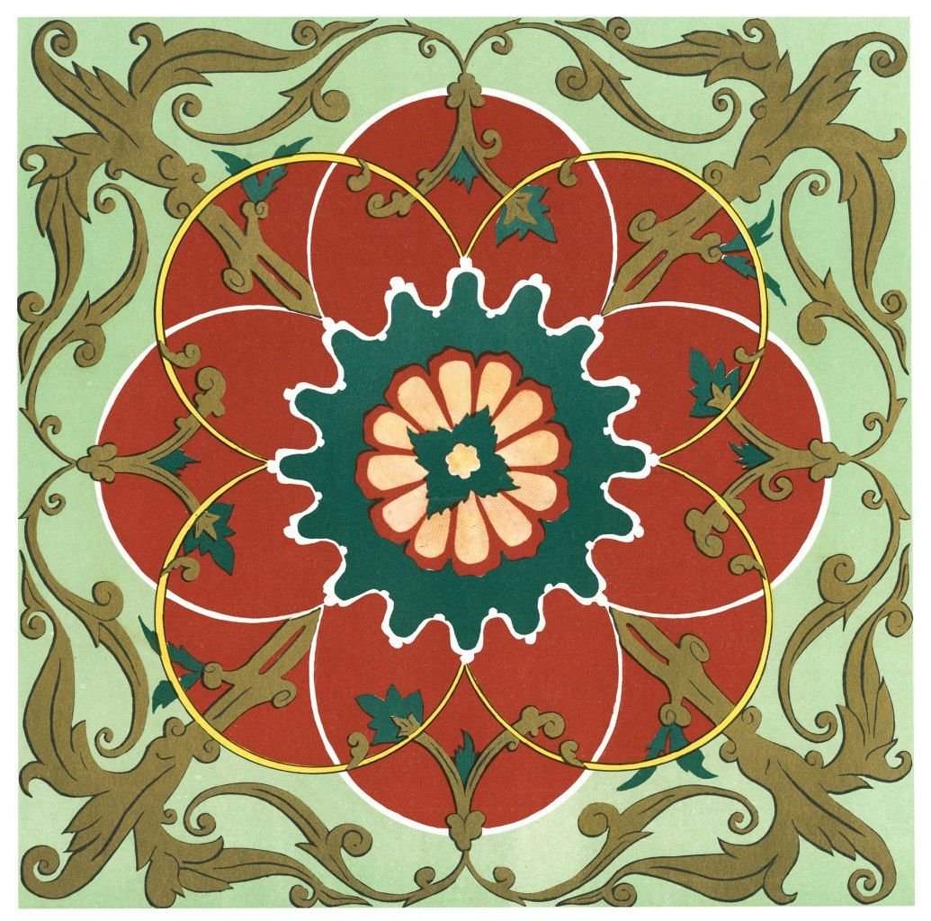 Национальный орнамент Таджикистана