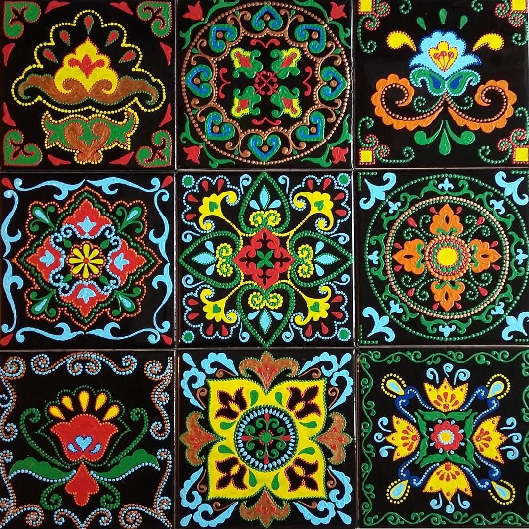 Узор Узбекистан икат