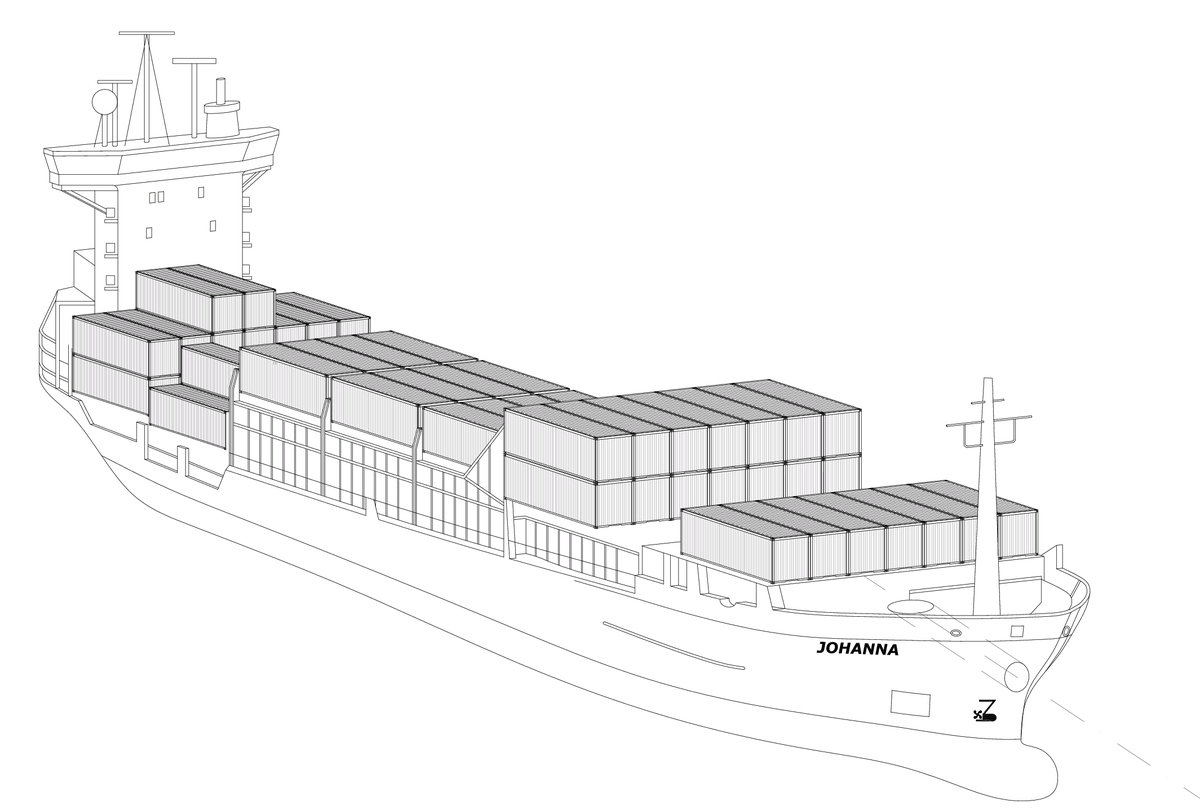 Титаник раскраска
