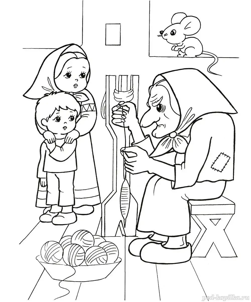 Бабка из сказки Репка