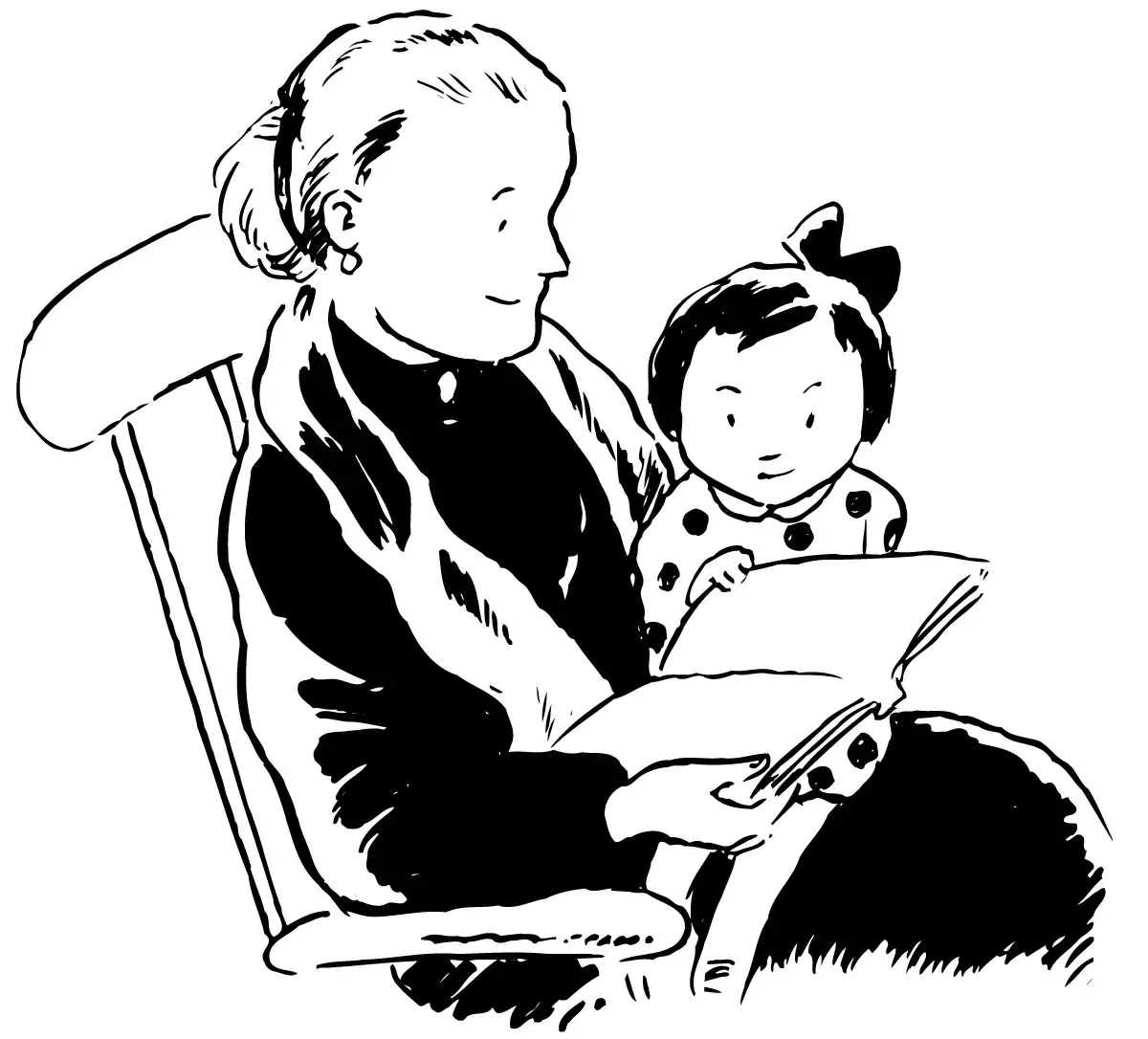 Раскраска сказки Курочка Ряба для детей 2-3 лет