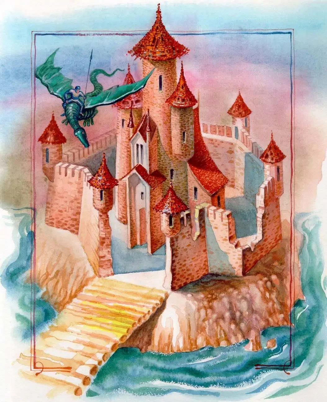 Конек горбунок иллюстратор Станислав Ковалев