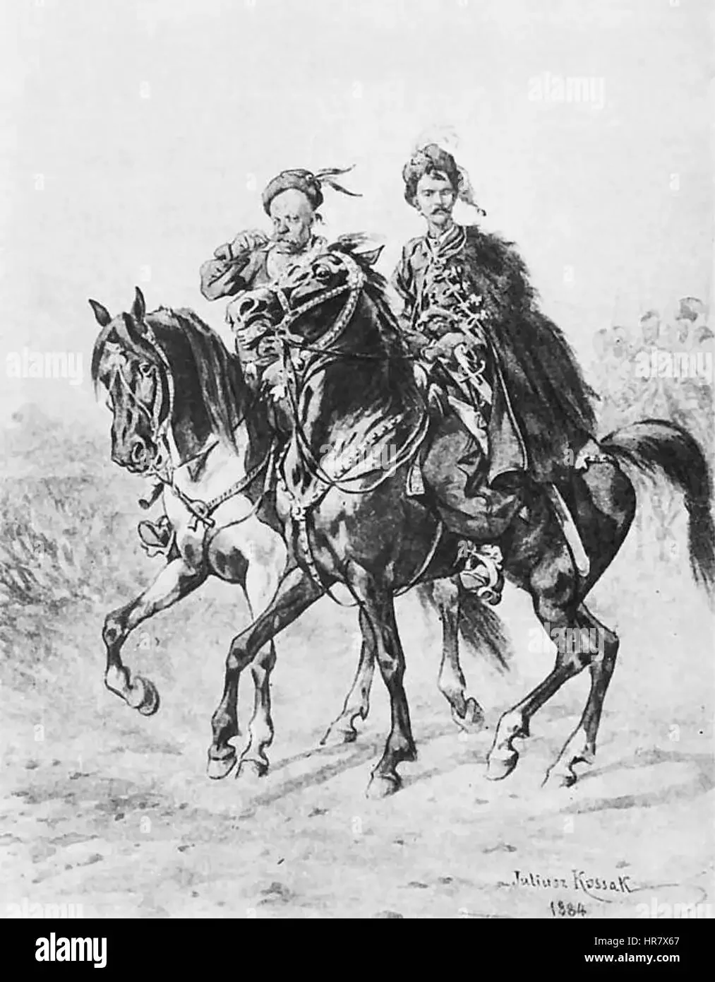 Юлиуш Коссак иллюстрации