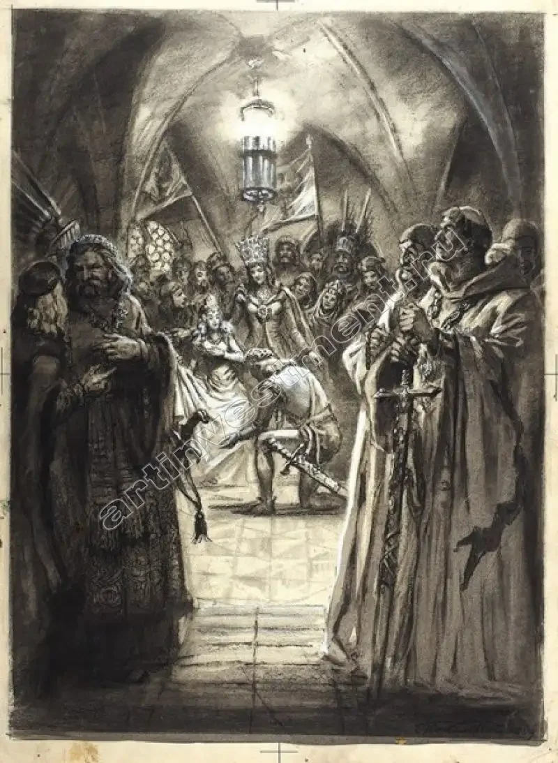 Сенкевич крестоносцы иллюстрации