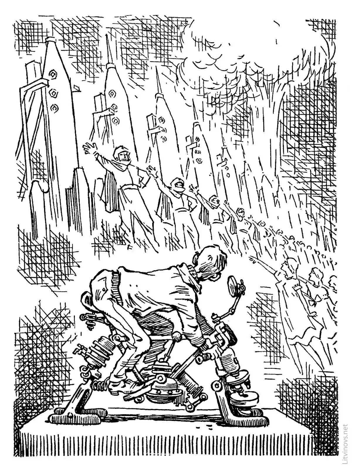 1965 Стругацкие иллюстрации Мигунов