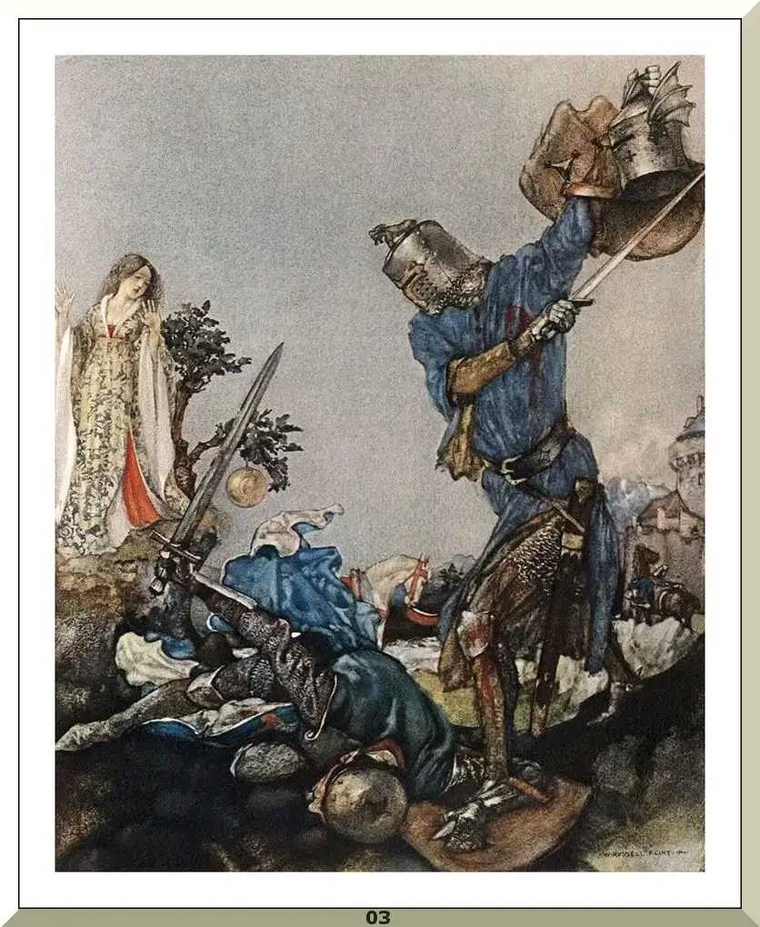 Смерть короля Артура Прерафаэлиты