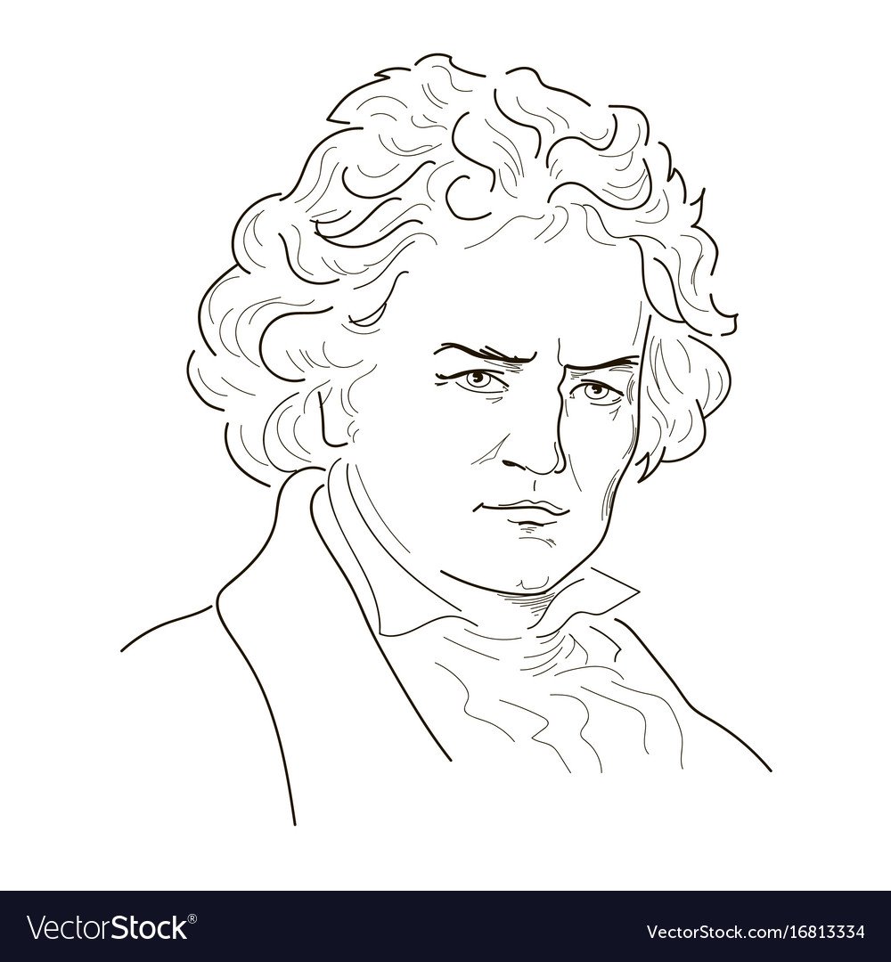 Людвиг Ван Бетховен скетч