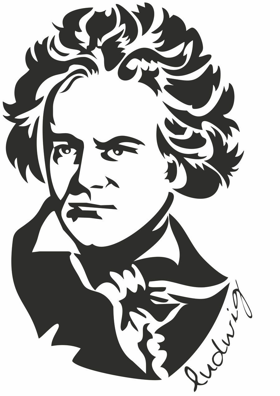 Людвиг Ван Бетховен портрет