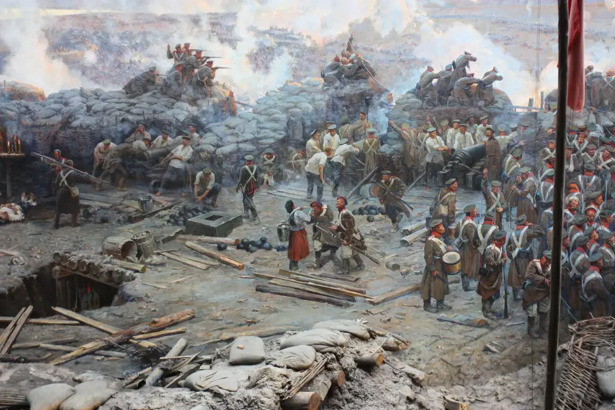 Панорама оборона Севастополя 1854-1855