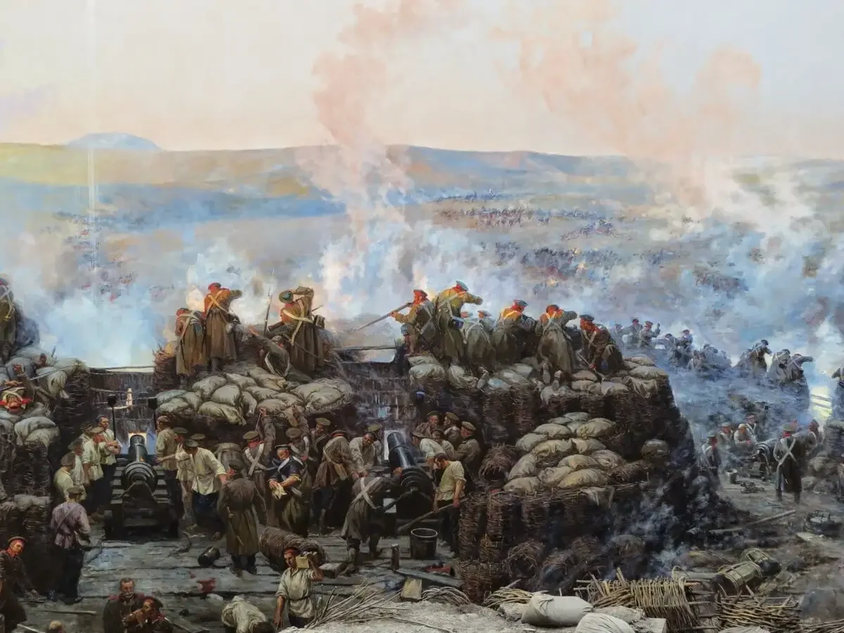 Франц Рубо оборона Севастополя