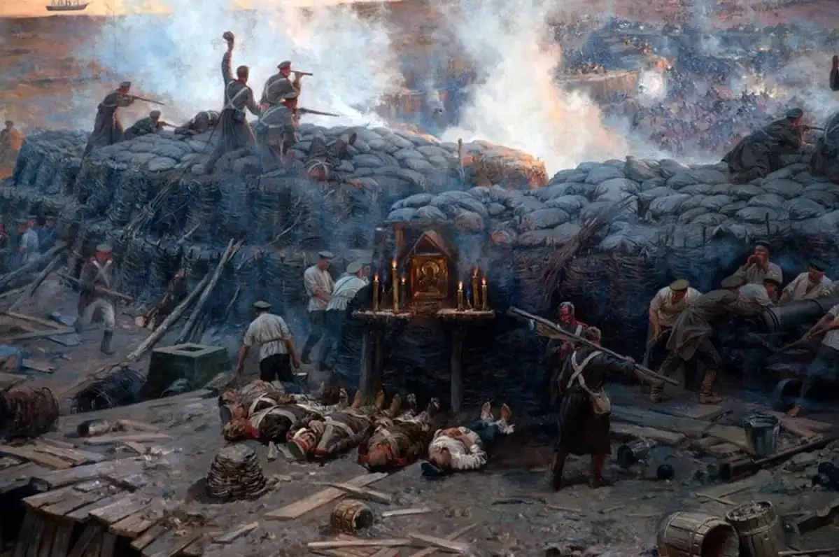 Франц Рубо оборона Севастополя