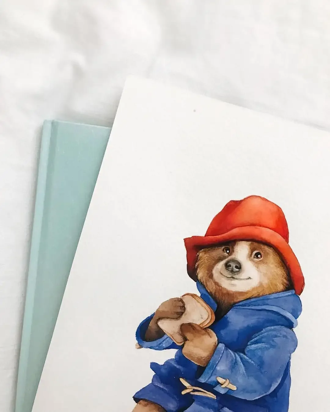 Медвежонок Паддингтон разукрашка