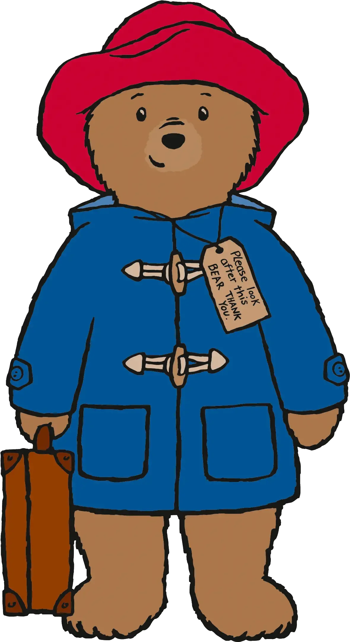 Раскраска падингтондля детей