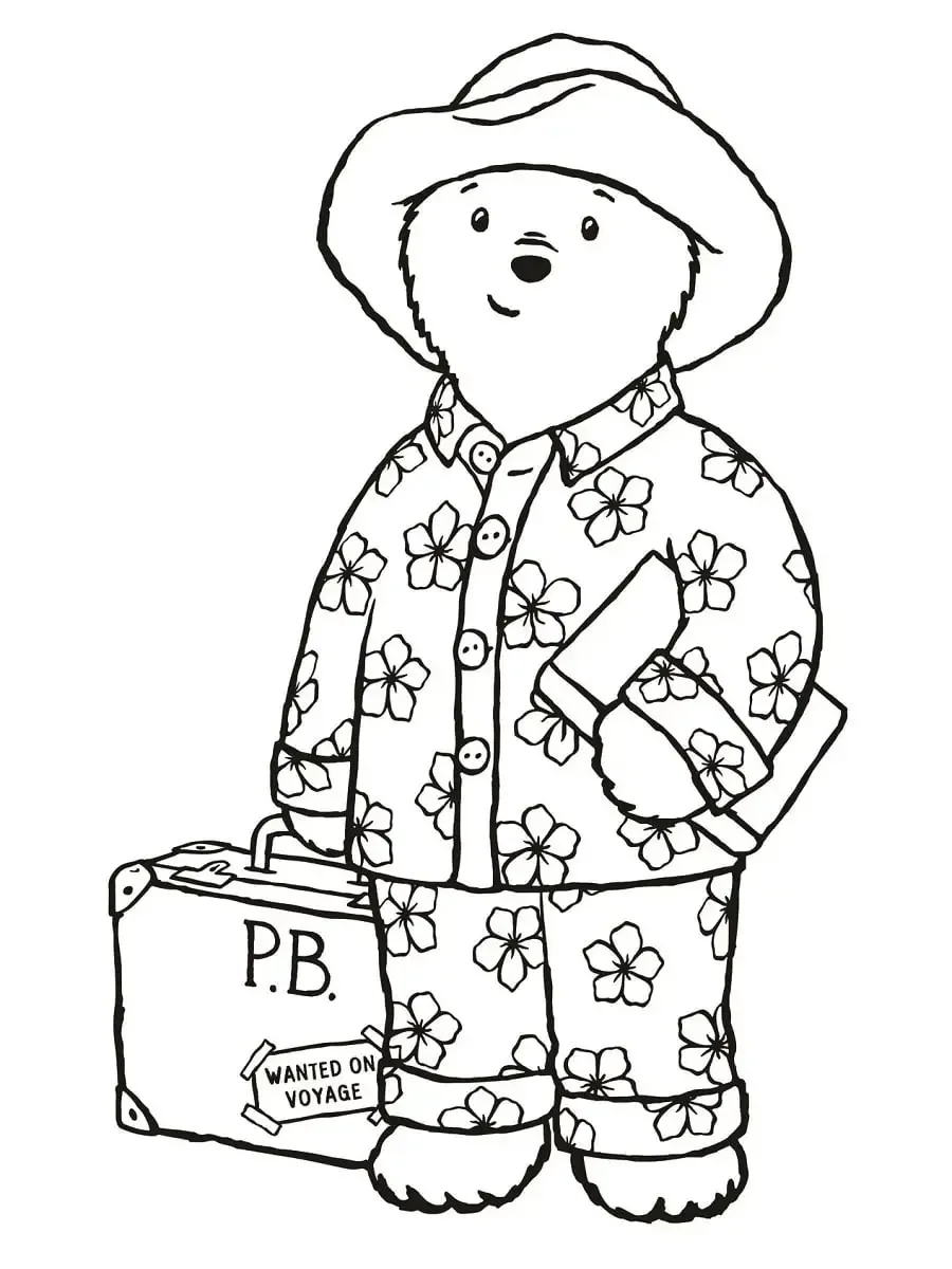 Паддингтон нарисовать