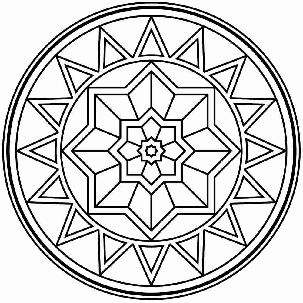 Орнамент в круге