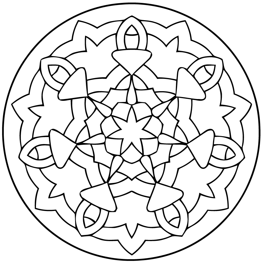 Мандалы для малышей