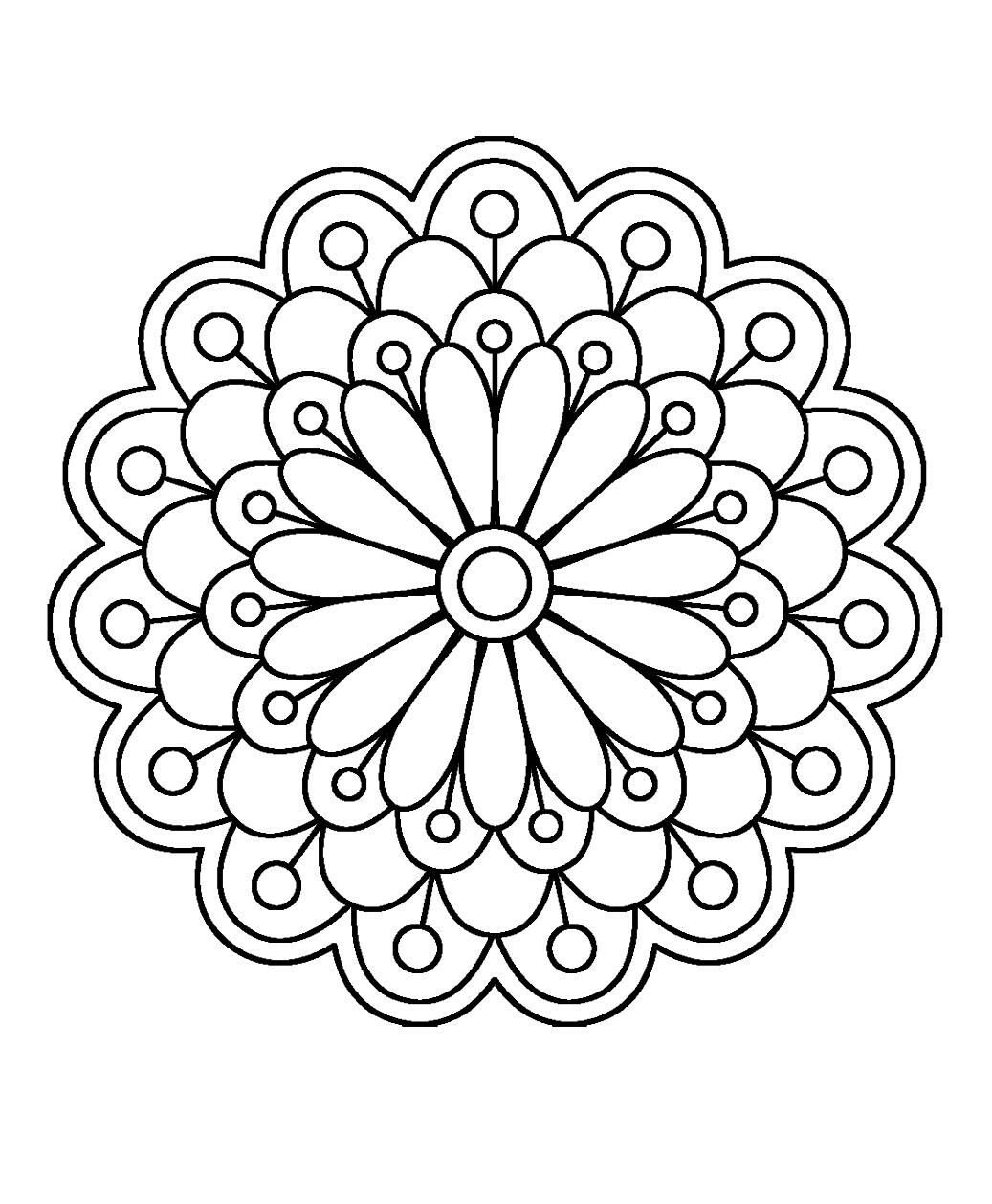 Мандалы для пожилых