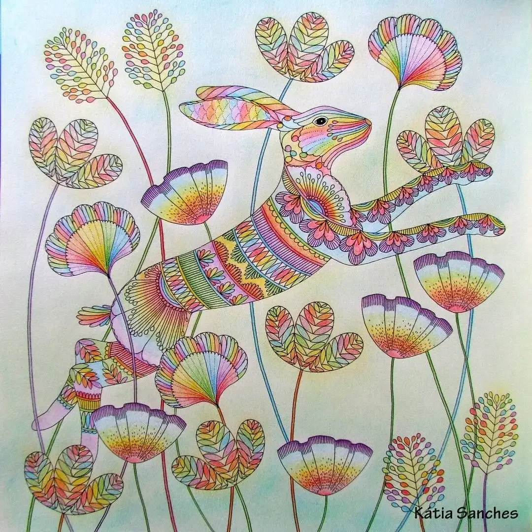 Милли Маротта в царстве животных цветы