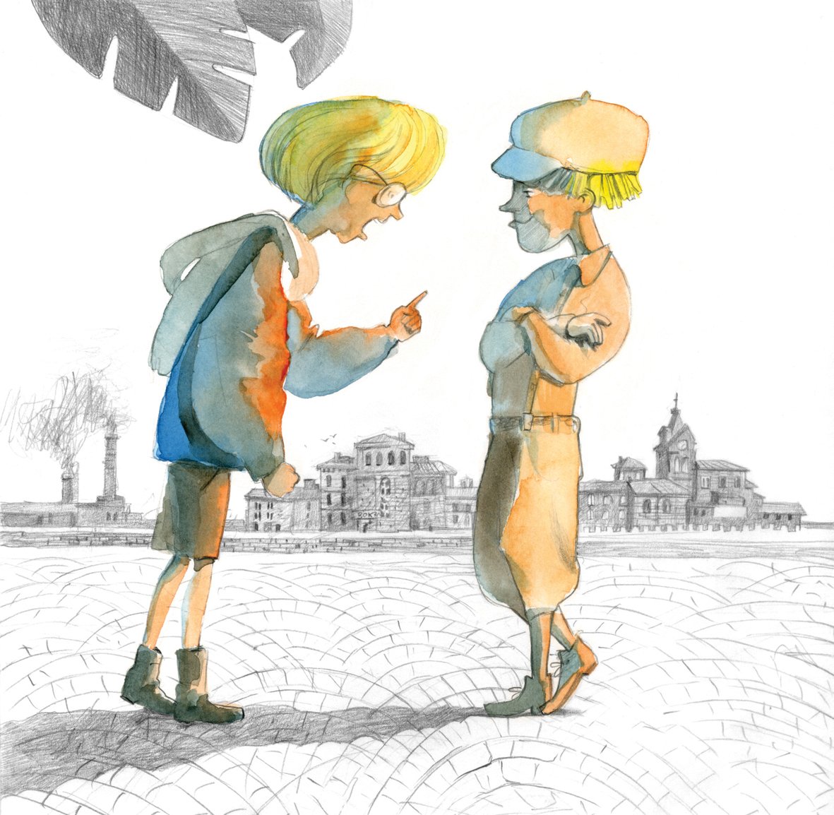 Врун иллюстрации