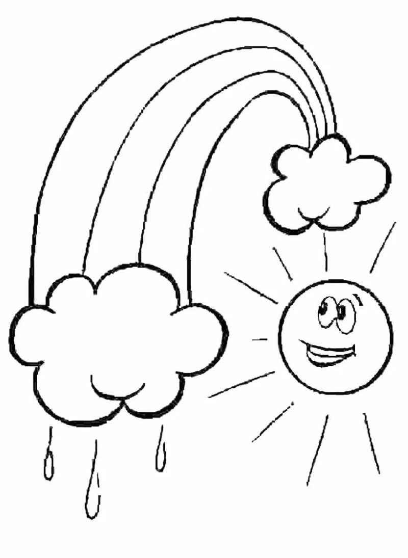 Море раскраска для детей