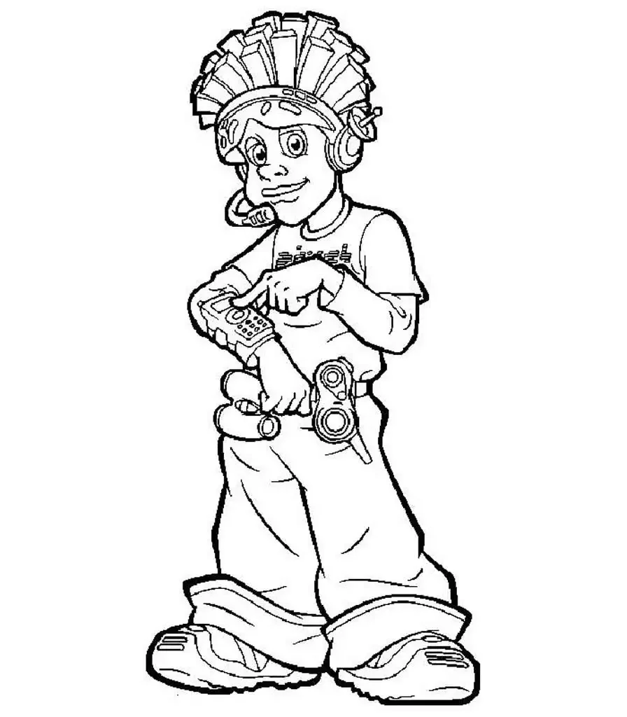 Спортакус раскраска