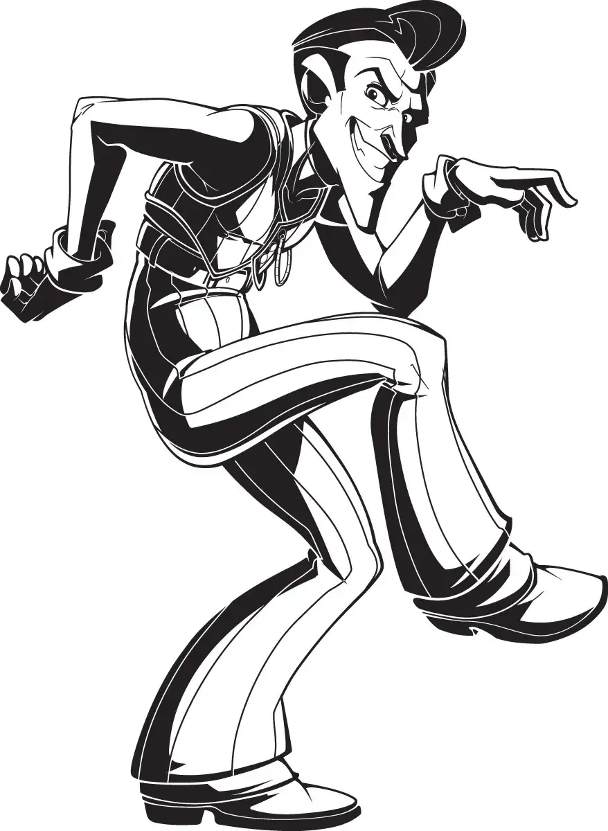 Робби раскраска