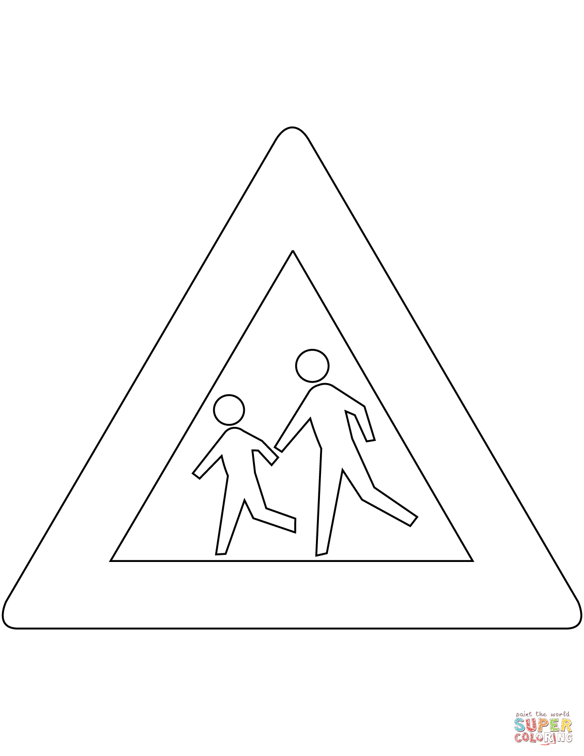 Велосипедная дорожка раскраска