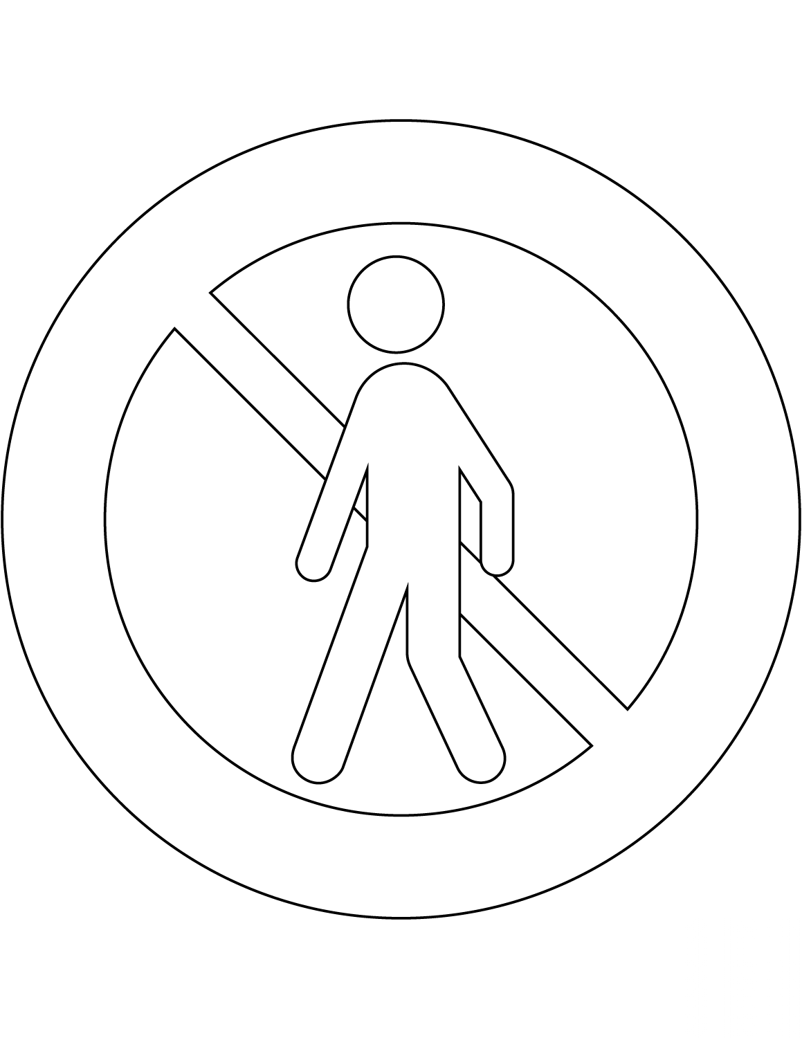 Дорожные знаки раскраска для детей