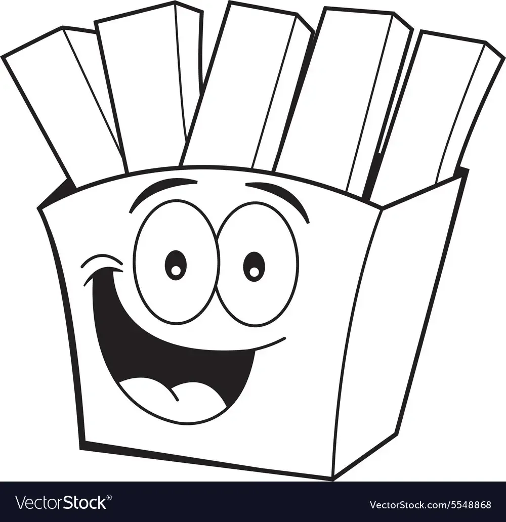 Макдональд раскраска