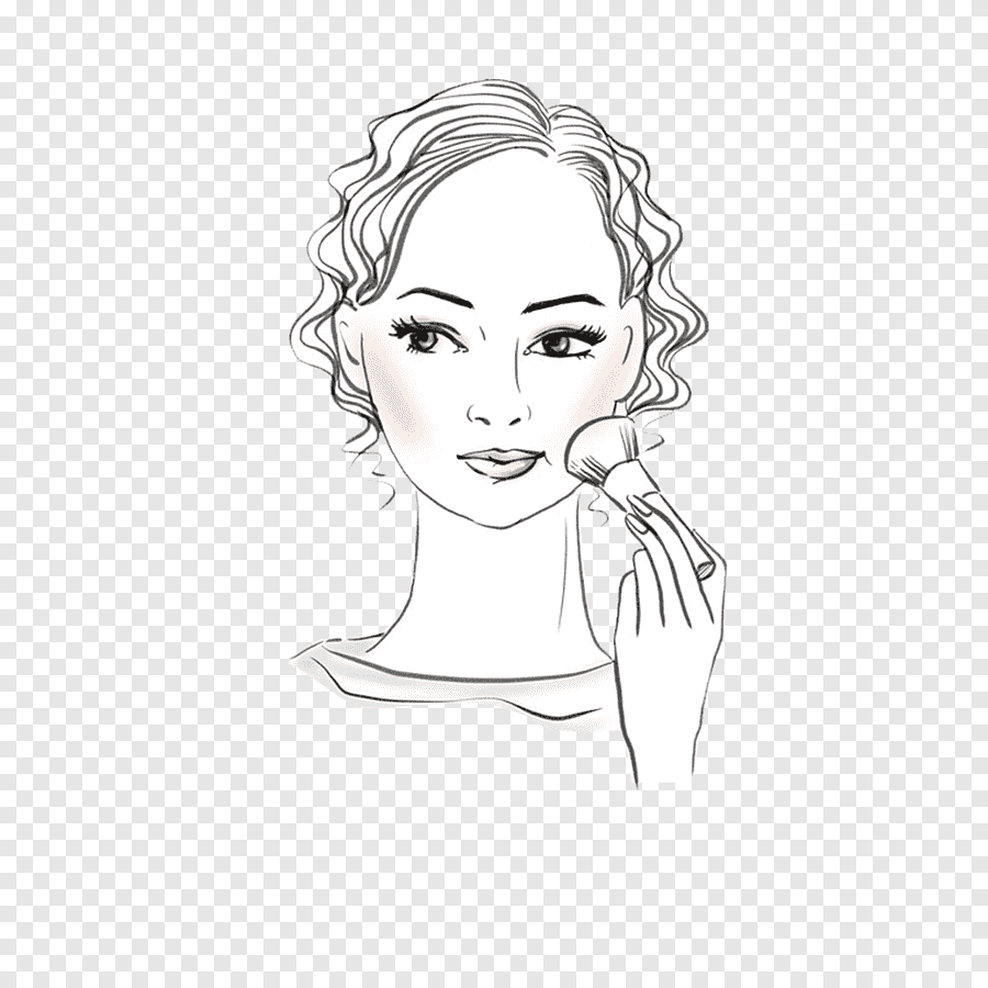 Визажист рисунок