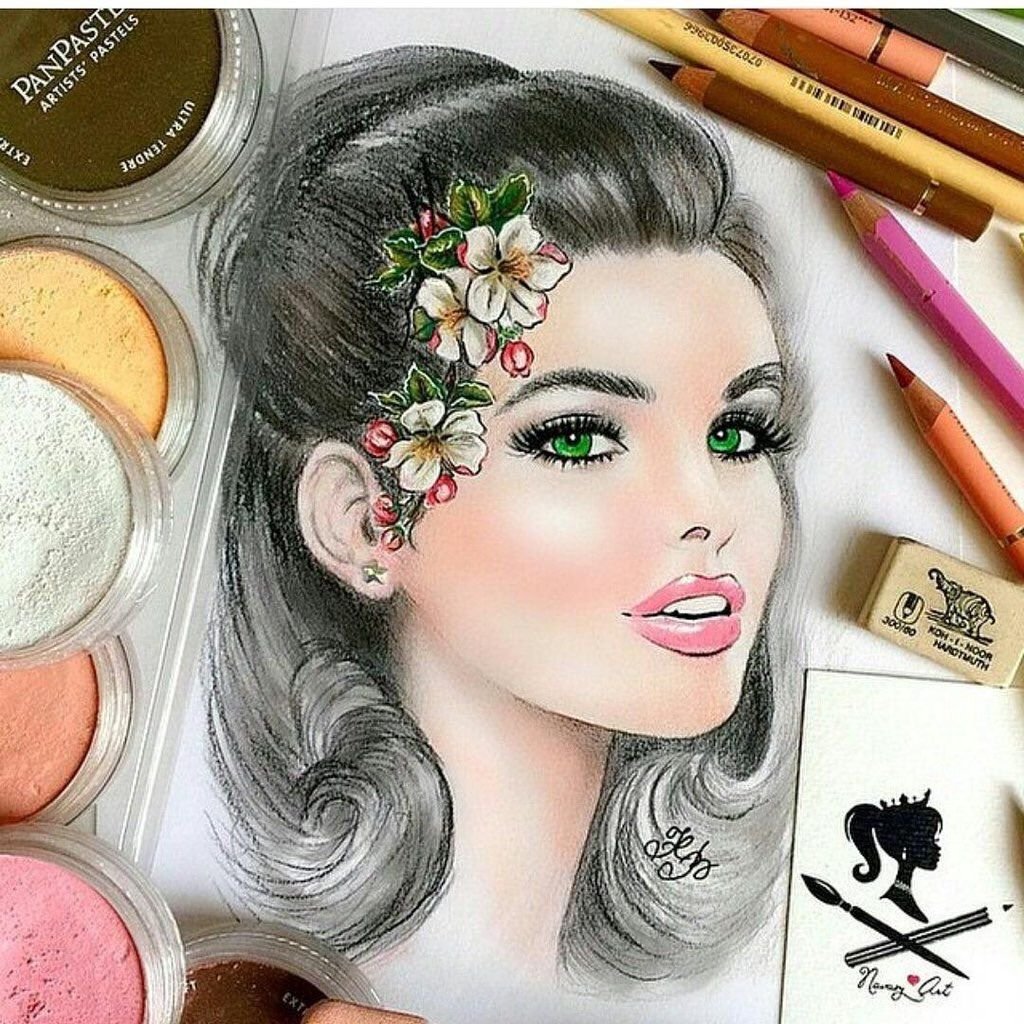 Косметика эскиз