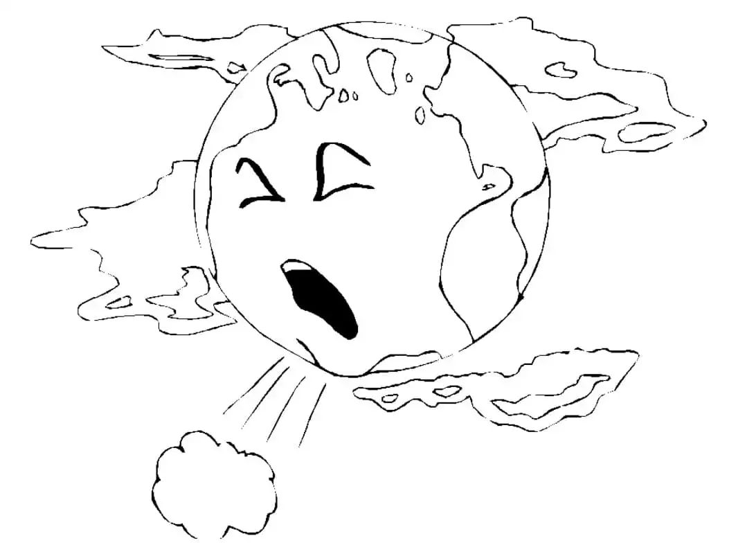 Экология раскраска