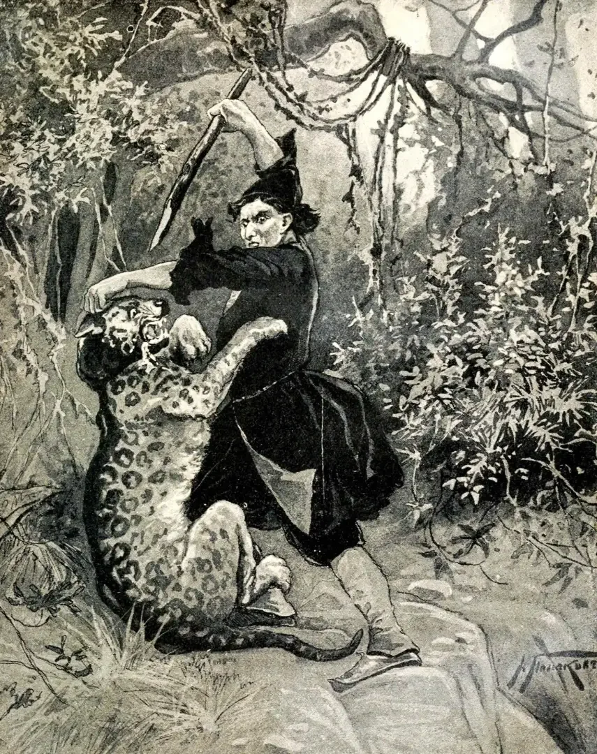 Иллюстрация к произведению Мцыри Лермонтова