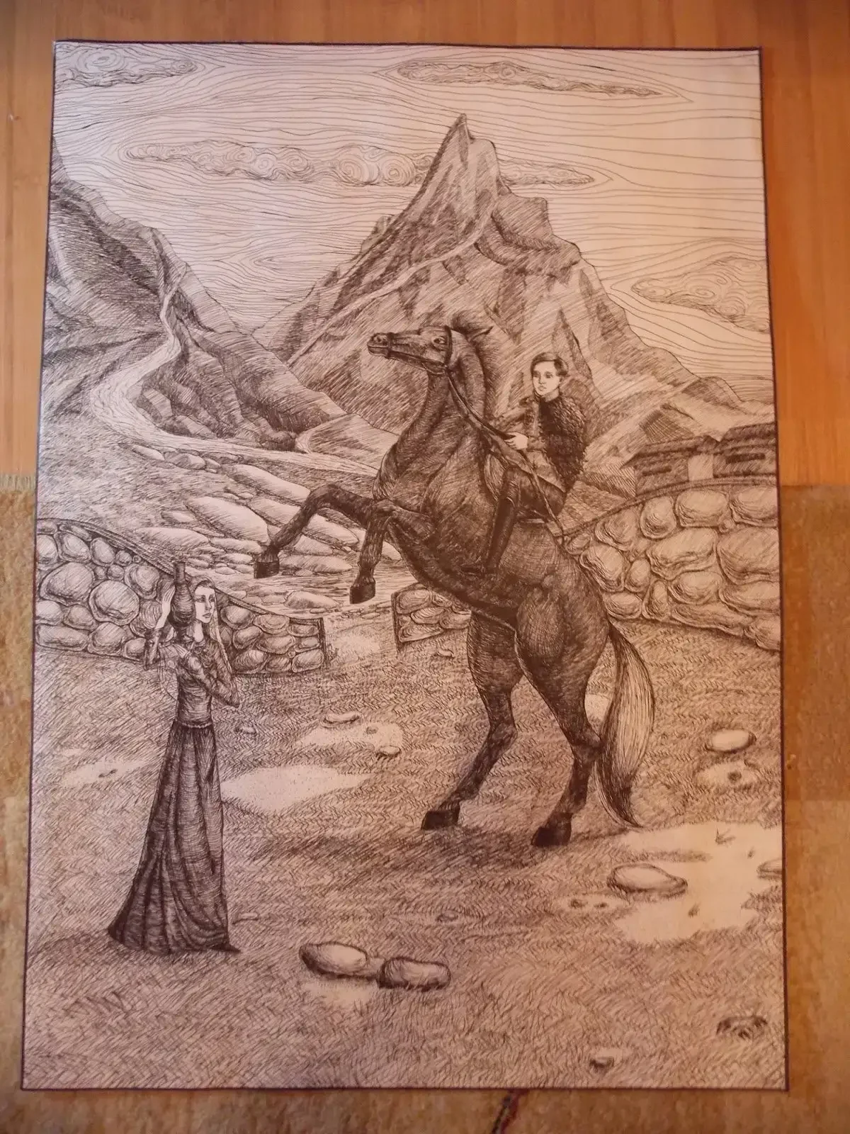 Мцыри бой с Барсом