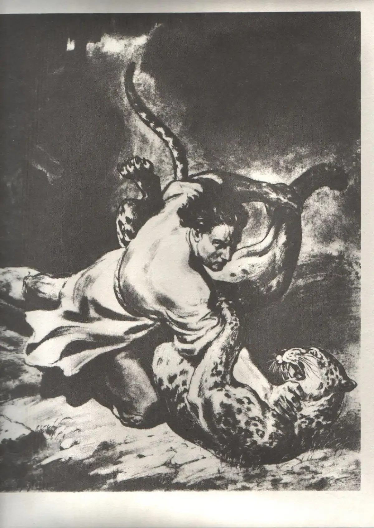 Иллюстрация к произведению Мцыри Лермонтова