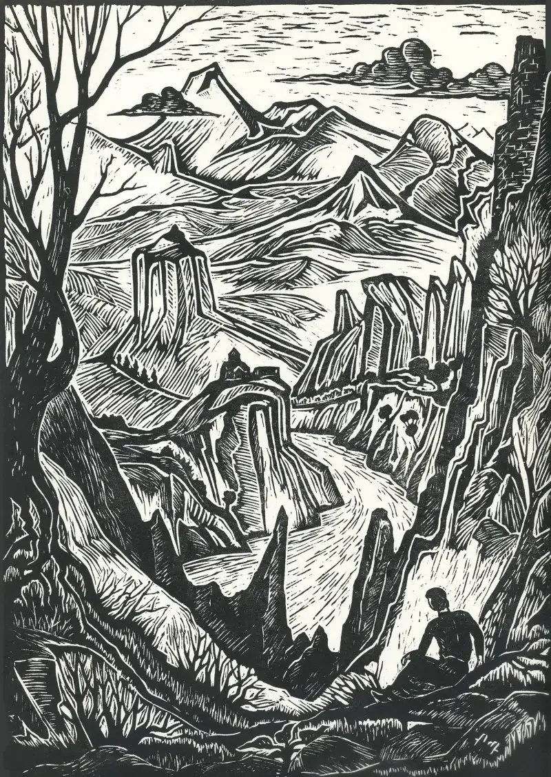 Лермонтов Мцыри иллюстрации к поэме