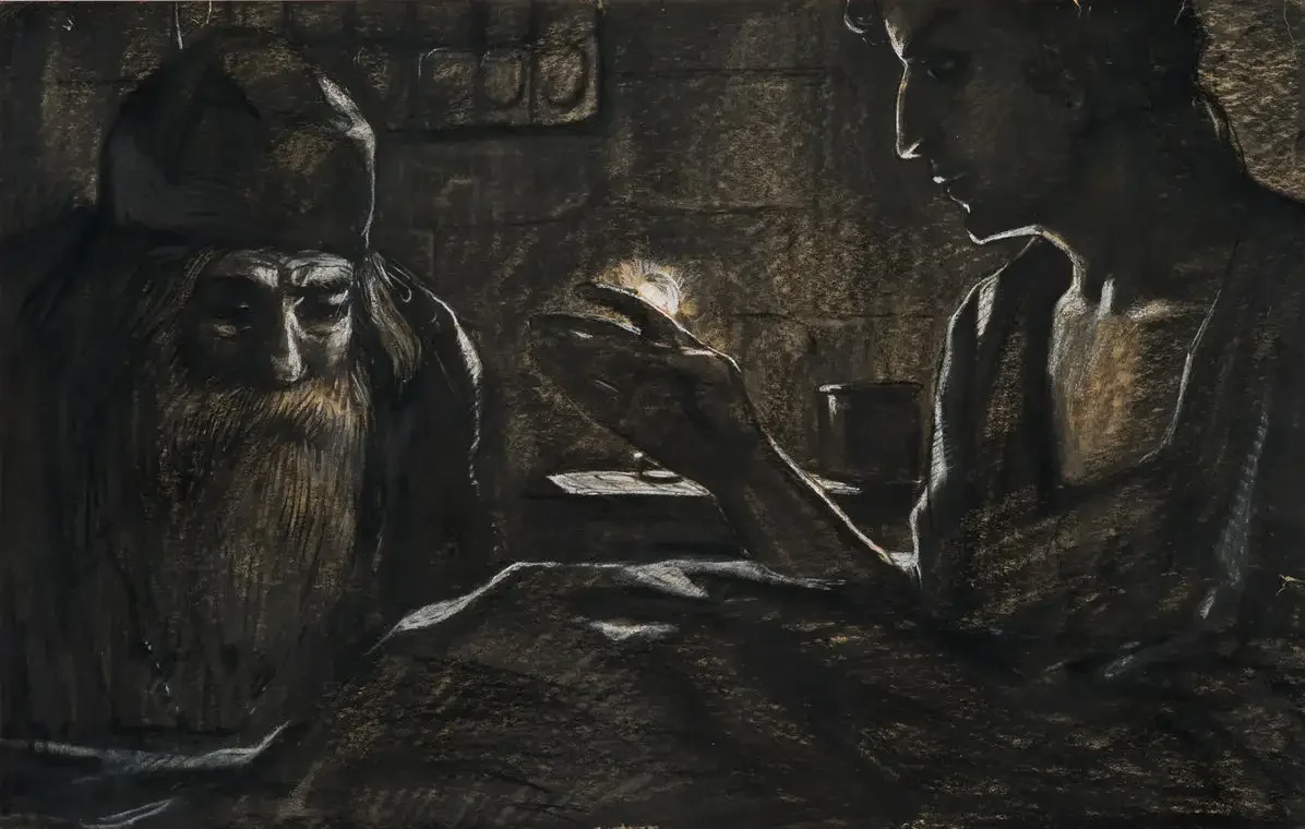 Иллюстрации Ильи Глазунова Мцыри