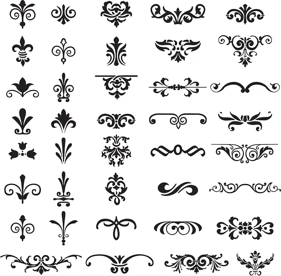 Фигурные узоры