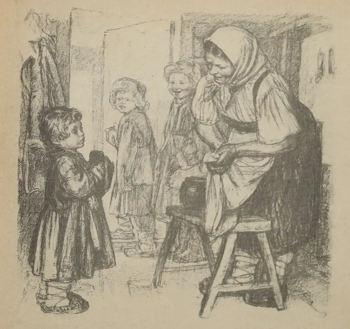 Л Н толстой Филиппок раскраска