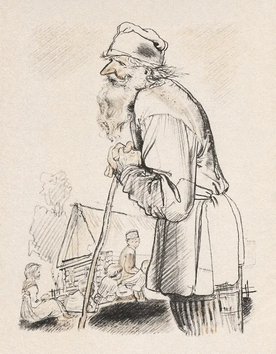 Иллюстрации к произведениям л.н. Толстого